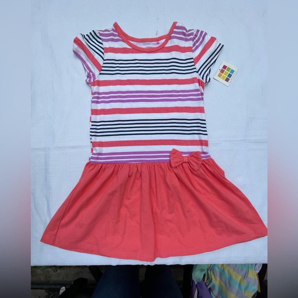 NWT Healthtex striped dress  size 4T